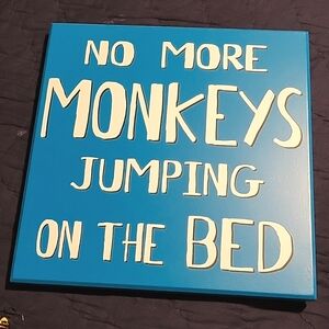 Wooden wall plaque